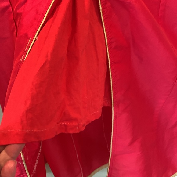 Hot Pink Indian Kaftan Embroidered and Sequined Long Dress Approx Women’s Medium - Picture 3 of 8